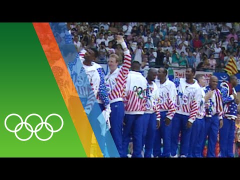 The Dream Team's Basketball gold at Barcelona 1992 | Epic Olympic Moments