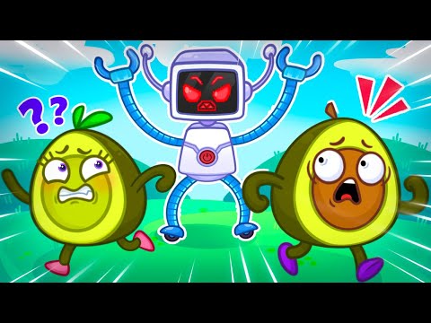 Cha Cha Cha Robot Dance! 🤖🕺 Funny Videos For Kids 👾 Kids Songs with Pit &amp; Penny