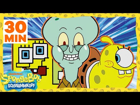 SpongeBob | 30 Minuten zu SpongeBobs besten Verwandlungen!| SpongeBob Schwammkopf