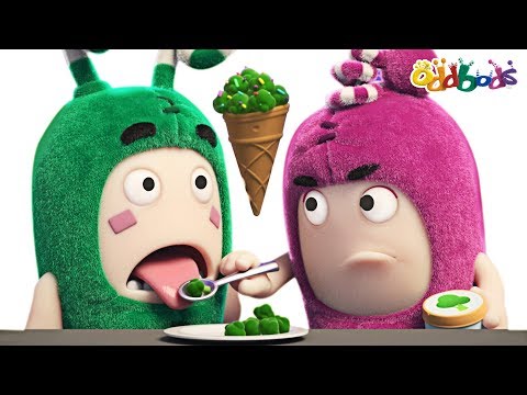 Oddbods | BROCCOLI ICE CREAM | Funny Cartoons For Kids