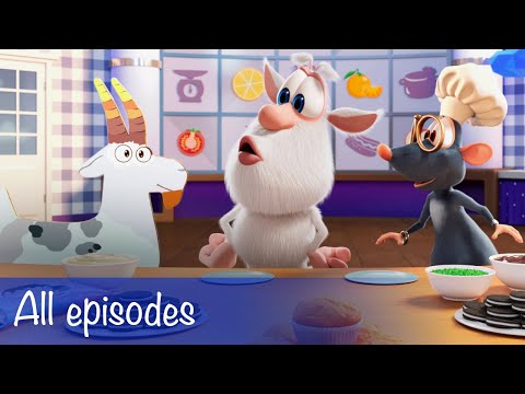 Booba - All Episodes Compilation + 10 Food Puzzles - Cartoon for kids