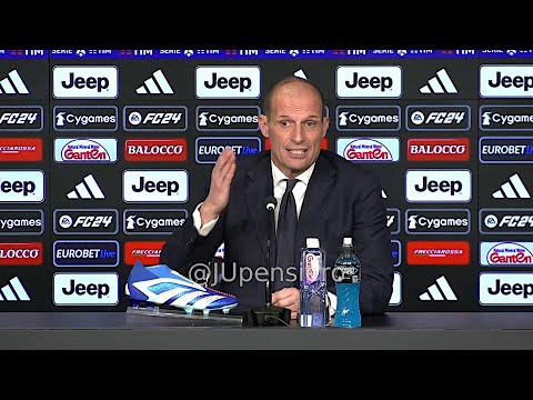 ALLEGRI post Juve-Roma 1-0 conferenza stampa &quot;Spero di vincerne 1-0 altre 152, Yildiz straordinario&quot;