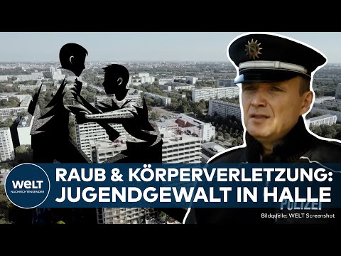 JUGENDKRIMINALIT&Auml;T IN HALLE: Raub und K&ouml;rperverletzung - Polizei k&auml;mpft gegen Jugendbanden