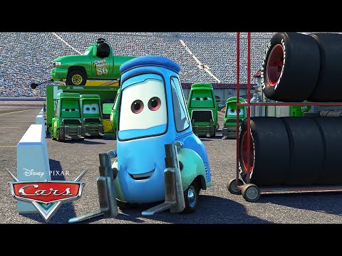 Every Guido Pitstop! | Pixar Cars