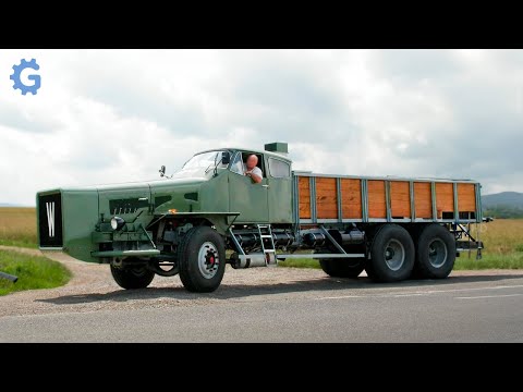 WHAT WAS THE FASTEST TRUCK OF THE 1950S USED FOR? ▶ TRUCKS WITH UNUSUAL DESIGNS 2