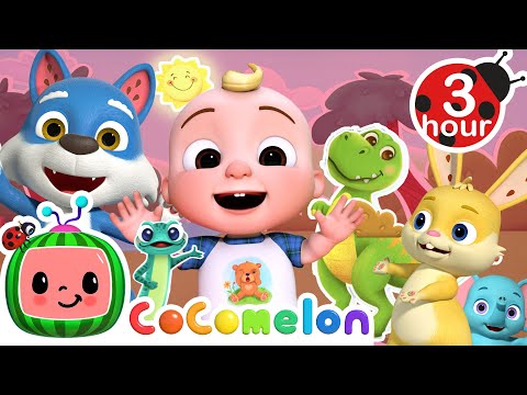 Mister Lizzy the Giant Dinosaur Song + More |  Cocomelon - Nursery Rhymes | Fun Cartoons For Kids