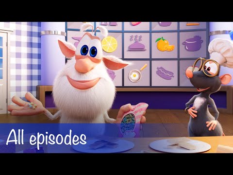 Booba - All Episodes Compilation + 16 Food Puzzles - Cartoon for kids