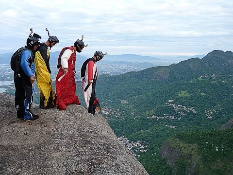 BEST OF F A S T Wingsuit and Base Jumping / Brazil 