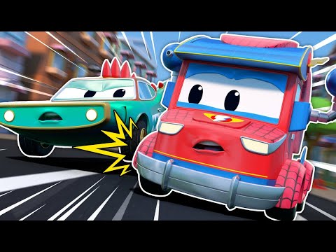 🚨Help! SUPER SPIDER TRUCK is BROKEN 🚒 Emergency Vehicles for Kids | Car Repair | Tom's Garage