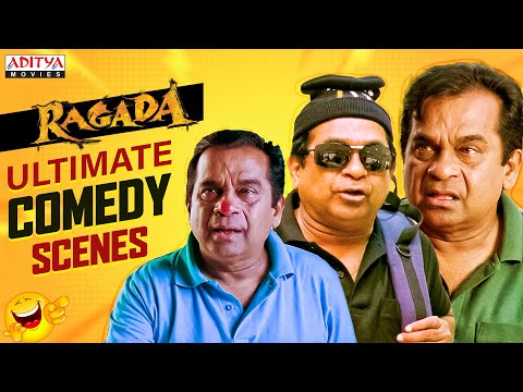 Ragada Ultimate Comedy Scenes | Hindi Dubbed Movie | Nagarjuna, Anushka, Priyamani | Brahmanandam