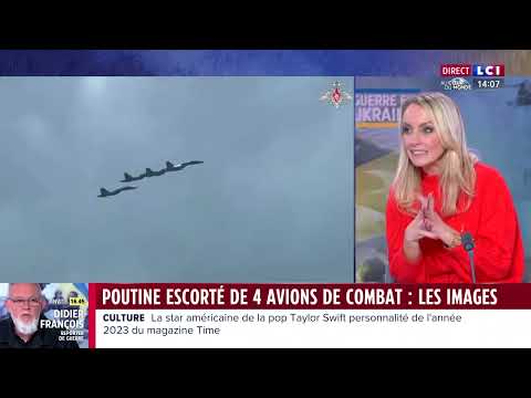 Poutine voyage escort&eacute; de quatre avions de combat