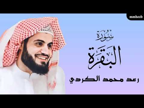 سورة البقرة كاملة القارئ رعد محمد الكردي