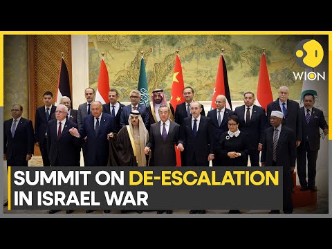 China-Arab Summit: Arab and Muslim ministers urge to end Israel-Palestine war | WION