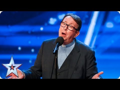 Father Ray Kelly takes us to church with AMAZING version of &lsquo;Everybody Hurts&rsquo; | Auditions | BGT 2018