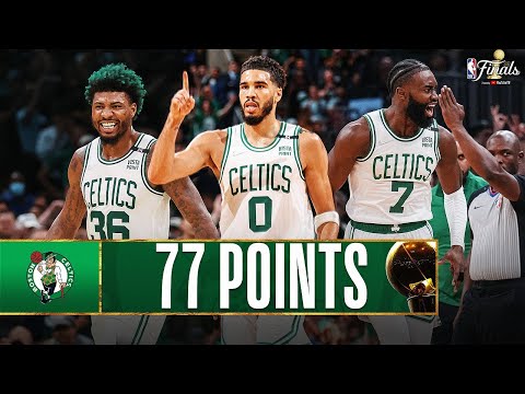 Celtics Trio Combine For 77 PTS In Game 3 Win! | 