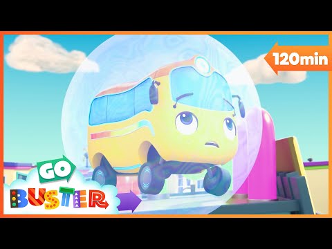 ? Buster Gets Stuck in a Bubble! | Go Learn With Buster | Videos for Kids