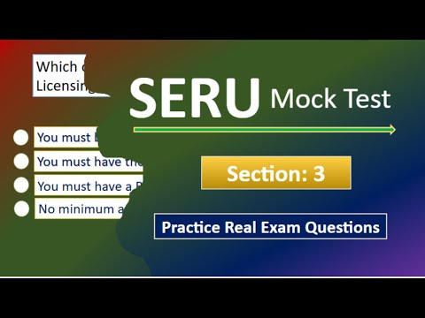 Seru Mock Assessment Section 3 | Seru Mock Test Practice