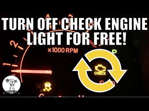 EASY: Turn Off Check Engine Light for FREE