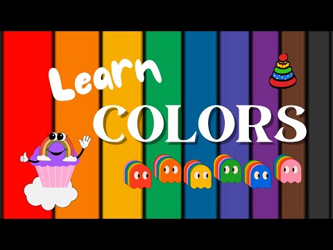 Colors | Learn the basic colors with examples for kids | Toddlers