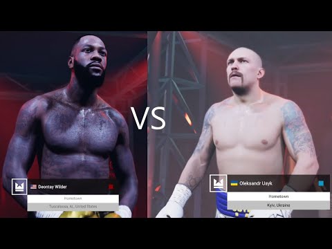 Undisputed! Wilder Vs Usyk. He just ran all fight! BoxerTrix