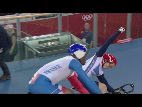 Jason Kenny Wins Cycling Sprint Gold - London 2012 Olympics