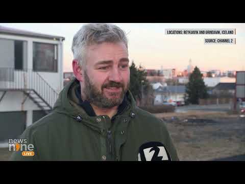 Icelandic Man Says He Watched Volcano Burn His House On Live Tv | News9