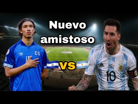 EL SALVADOR vs ARGENTINA l Futuro Partido Amistoso