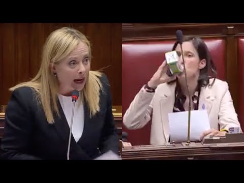 GIORGIA MELONI RISPONDE A ELLY SCHLEIN &quot;CHI HA GOVERNATO FINO AD ORA HA RESO PI&Ugrave; POVERI I LAVORATORI