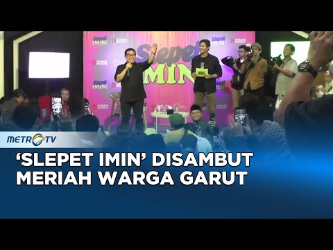 Momen Gus Imin Disambut Meriah Warga Garut