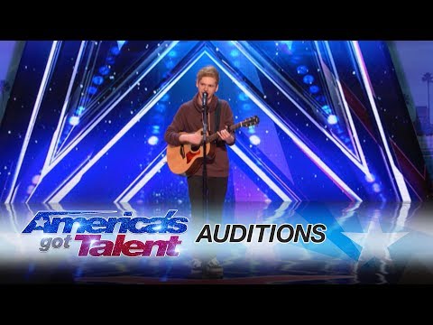 Chase Goehring: Cute Singer Mixes Musical Styles With Original Song - America's Got Talent 2017