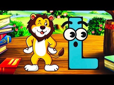 A to Z Alphabet Learning Animation: Words with L