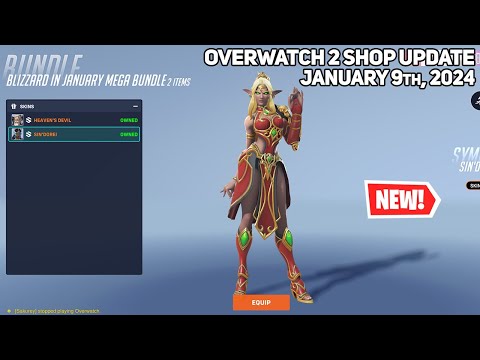 *NEW* REINHARDT &amp; SYMMETRA SKINS! Overwatch 2 Shop Update [January 9th, 2024]