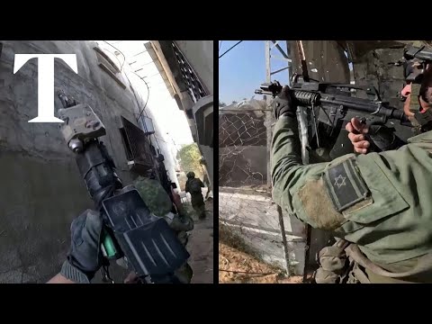 Israeli army shares bodycam footage said to show fighting in Gaza