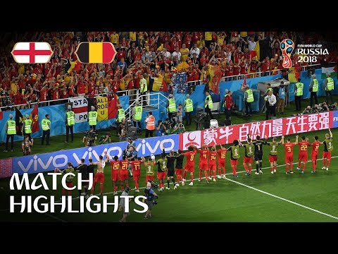 England v Belgium | 2018 FIFA World Cup | Match Highlights