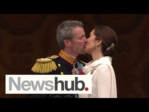 'So beautiful': Day of celebration in Denmark as King Frederik takes throne | Newshub