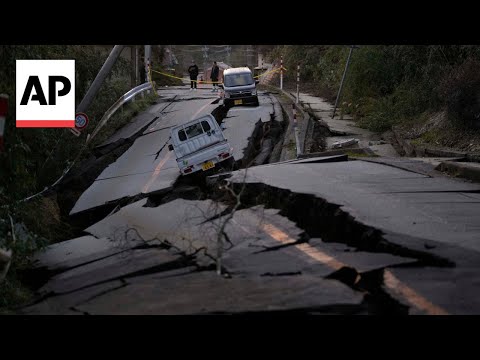 Series of deadly earthquakes hit Japan