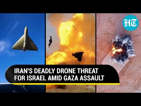 Iran Dares Israel With Deadly Drones; Flaunts Shahed-136s In Military Might Video | Watch