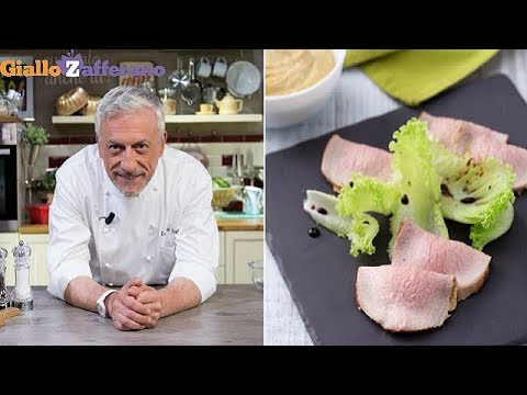 VITELLO TONNATO ALLA MANIERA ANTICA di Davide Scabin