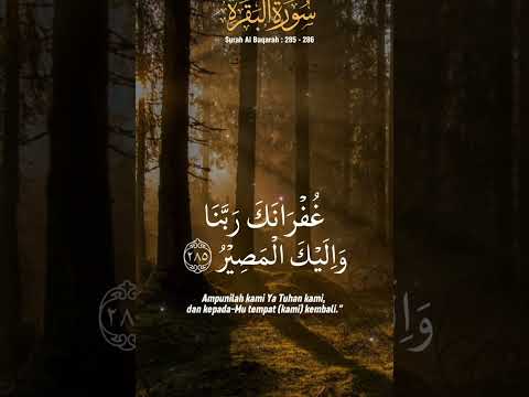 Surah al Baqarah -285-286