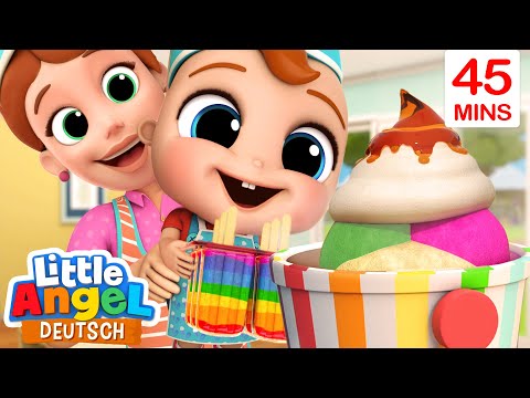 Eis am Stiel | Bunt und lecker | Little Angel Deutsch - Kinderlieder