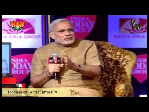 Shri Narendra Modi question answer session at India Today Conclave 2013 : 18th March 2013