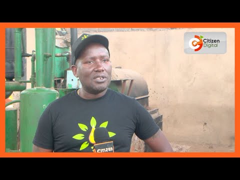 Meet Murang'a man who makes petrol and diesel from recycled plastic waste, uses it to power his car