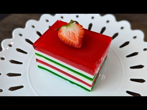 3-Ingredient Christmas Jelly Slice | No Christmas Without It! | Simple Yet Stunning | No Fuss