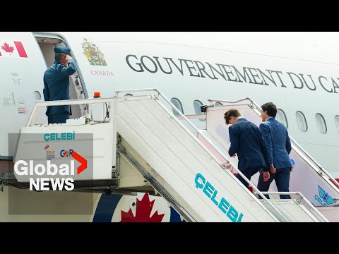 Trudeau's delayed departure from India proves awkward amid political tensions