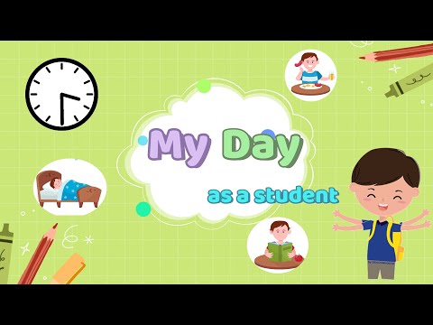 My Day | Daily Routine English | Preschool | Basic Verbs used Daily | Vocabulary