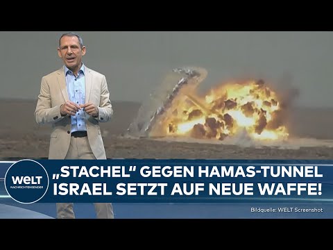 KAMPF GEGEN HAMAS-TERROR: &quot;Iron Sting&quot;! Israel setzt auf neue Waffe gegen Tunnel in Gaza