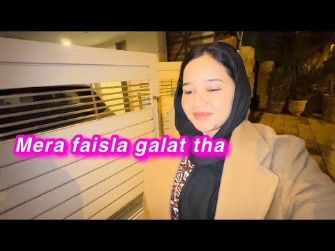 Mera faisla galat tha | ksi rishty py yakeen nhi rha | Sitara Yaseen vlog