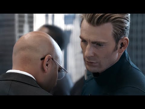 &quot;Hail Hydra&quot; Elevator Scene | Avengers: Endgame [Open Matte/IMAX HD]