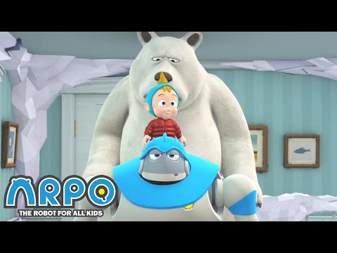 Arpo the Robot | Polar Bear in the House | FULL EPISODE | Funny Cartoons for Kids | Arpo and Daniel