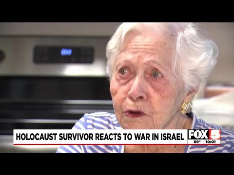 Las Vegas Holocaust survivor reacts to war in Israel